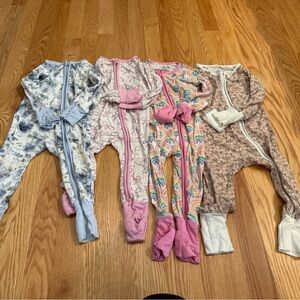Set of Four Caden Lane Onesies